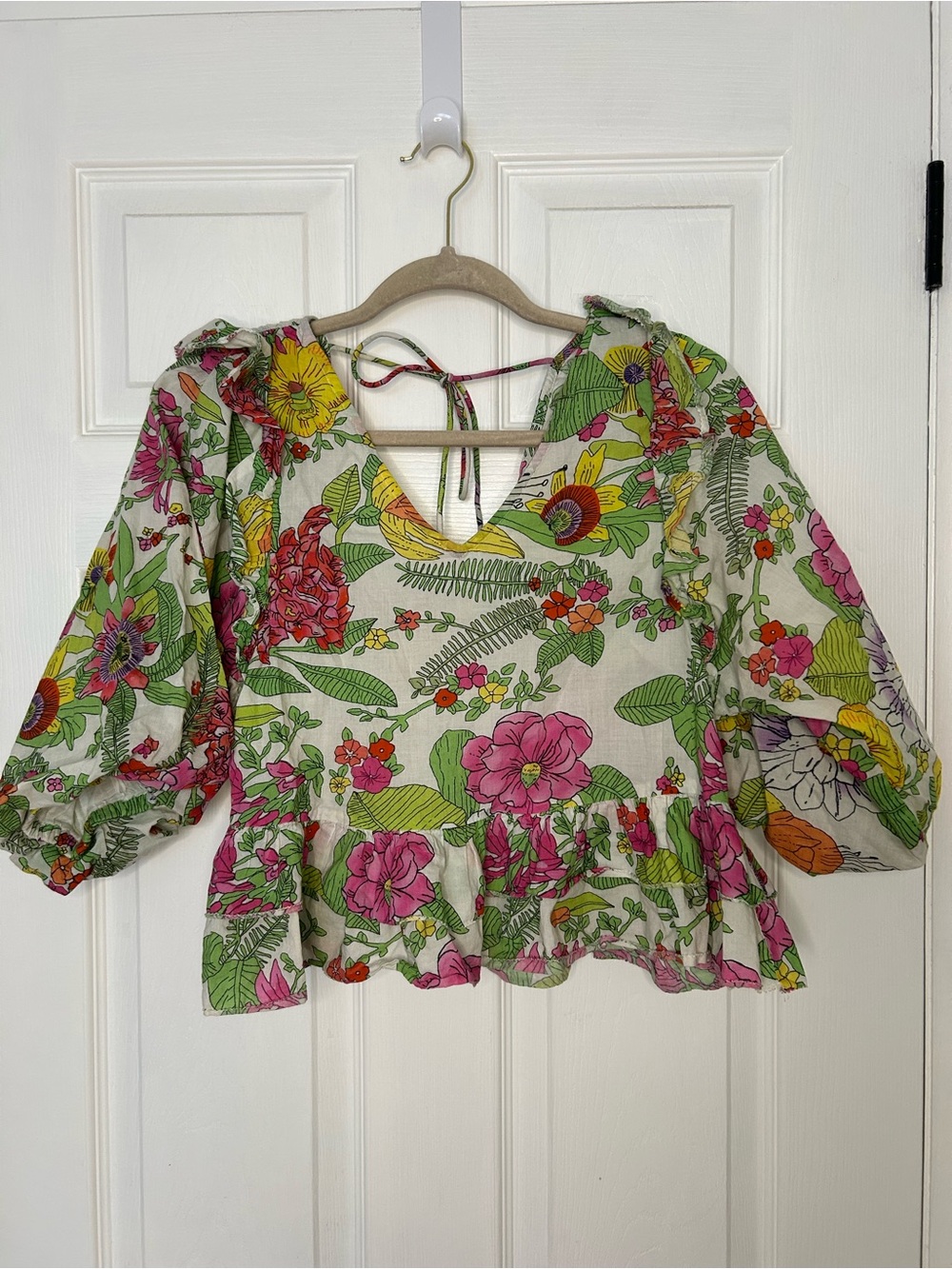 Love the Label Mitzie Puff Sleeve Top